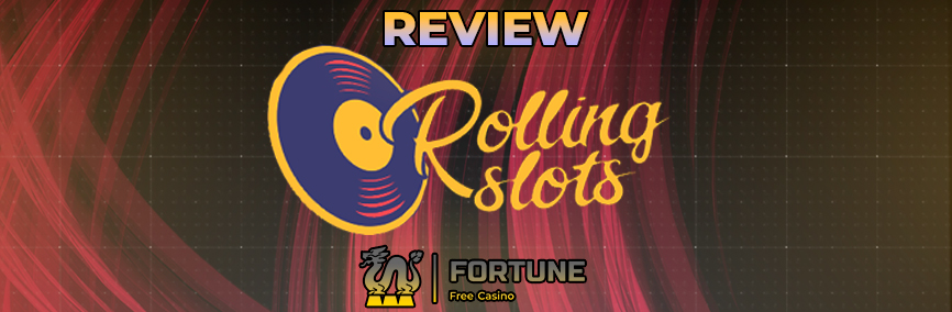 Bewertung von RollingSlots Casino - fortunefreecasino