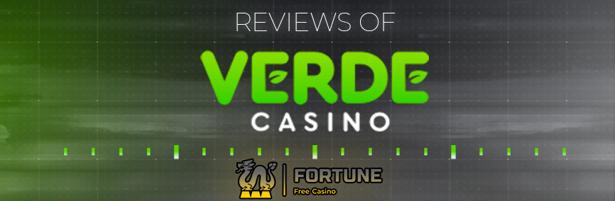 Bewertung von Verde Casino - fortunefreecasino